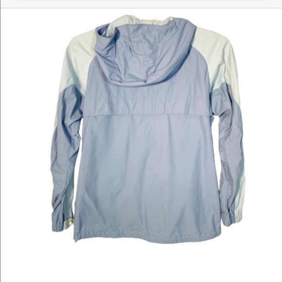 COLUMBIA Two Toned Blue Lightweight Nylon Jacket - Picture 3 of 8
